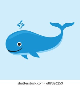 cartoon whale for kids