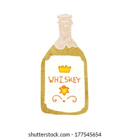 cartoon whiskey bottle
