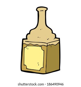 cartoon whiskey bottle