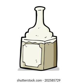 cartoon whiskey bottle