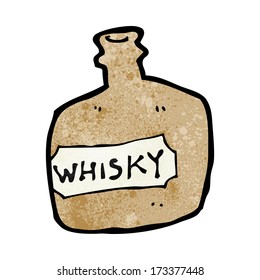 cartoon whisky jar