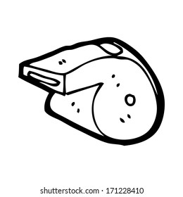 silbato de caricatura