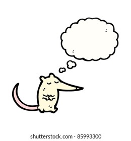 Cartoon-weiße Maus
