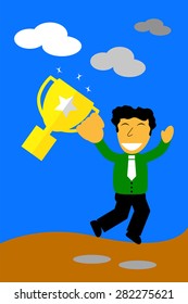 Cartoon, The Winner 