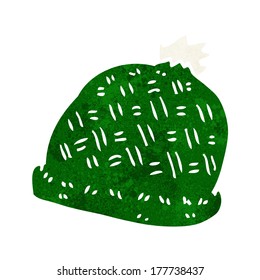 sombrero de invierno de dibujos animados