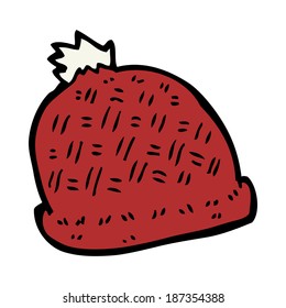 sombrero de invierno de dibujos animados