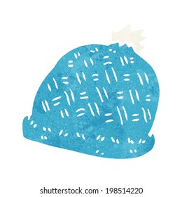 sombrero de invierno de dibujos animados