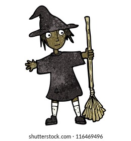 bruja de dibujos animados