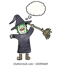 bruja de dibujos animados