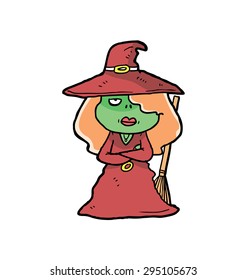 cartoon witch