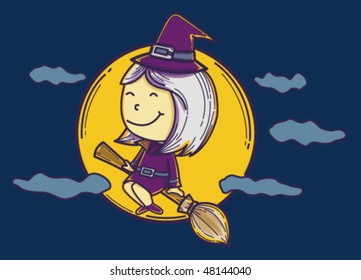 cartoon witch