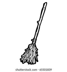 Cartoon Witches Broom: เวกเตอร์สต็อก (ปลอดค่าลิขสิทธิ์) 65501839