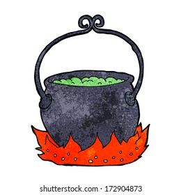 cartoon witch's cauldron