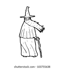 cartoon wizard