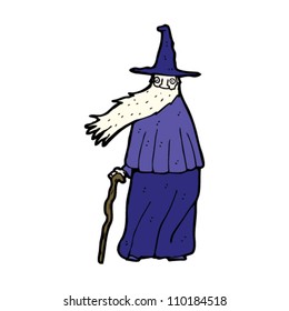 cartoon wizard