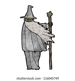 cartoon wizard