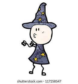 cartoon wizard