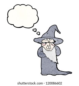 cartoon wizard