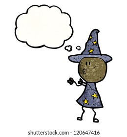 cartoon wizard