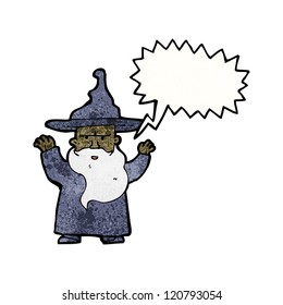 cartoon wizard