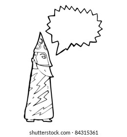 cartoon wizard