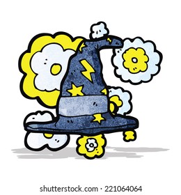 Cartoon Wizard Hat Stock Vector (Royalty Free) 221064064 | Shutterstock