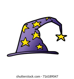 Purple Wizard Hat Illustration Vector On Stock Vector (Royalty Free