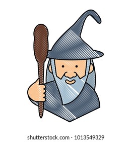 cartoon wizard icon