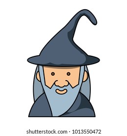 cartoon wizard icon