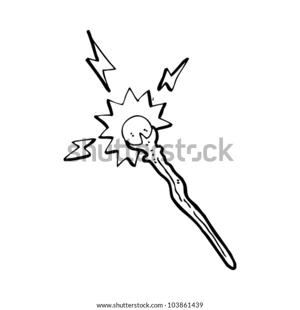 cartoon wizard staff stock vector royalty free 103861439 https www shutterstock com image vector cartoon wizard staff 103861439