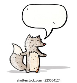 cartoon wolf