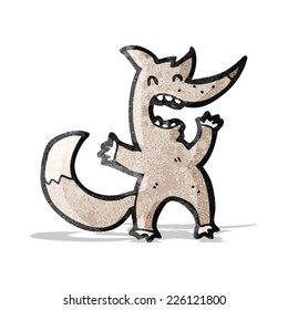 cartoon wolf
