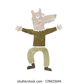 Cartoon Wolfsmann