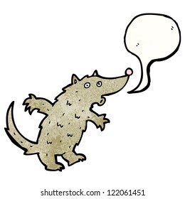 cartoon wolf whistling