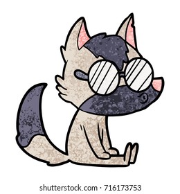 silbato de lobo de dibujos animados