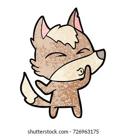 silbato de lobo de dibujos animados