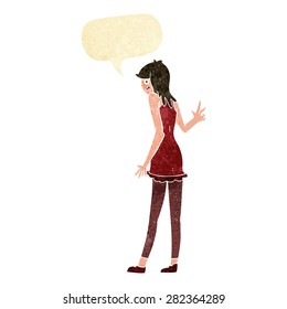 cartoon woman
