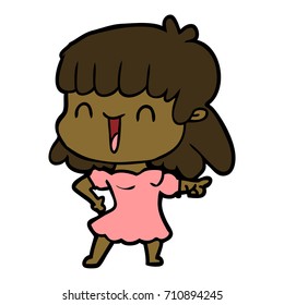 mujer caricaturista