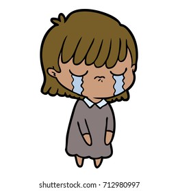 llorando de caricatura