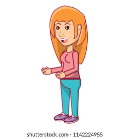 cartoon woman design