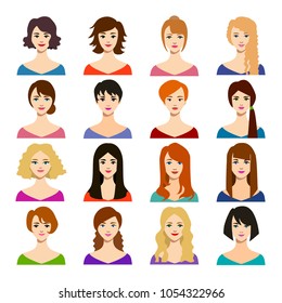 Hair Type Images Stock Photos Vectors Shutterstock