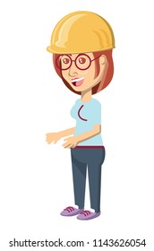 cartoon woman icon