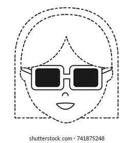 cartoon woman icon