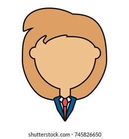 cartoon woman icon