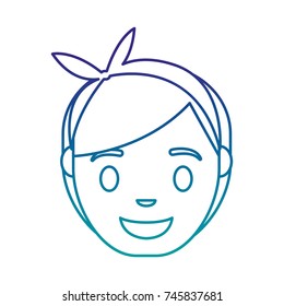 cartoon woman icon