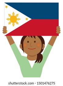 Holding Philippine Flag Images, Stock Photos & Vectors | Shutterstock