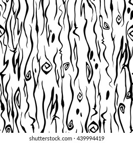 Cartoon wooden seamless textures pattern painted hand drawn.Stock vector