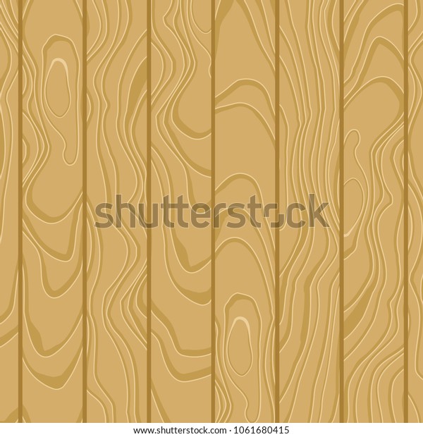 Cartoon Wooden Table Background Planks Vector Stock Vector Royalty Free