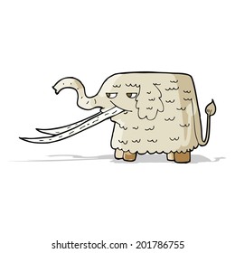 mamut lobo de dibujos animados