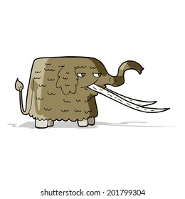 mamut lobo de dibujos animados